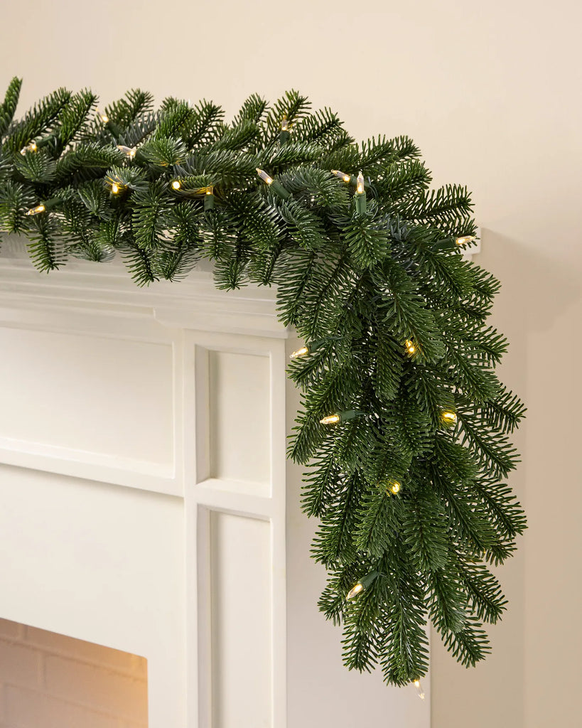 Guirlandes de noël artificielles